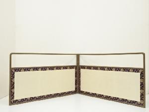 鳳凰文風炉先屏風（箱付）